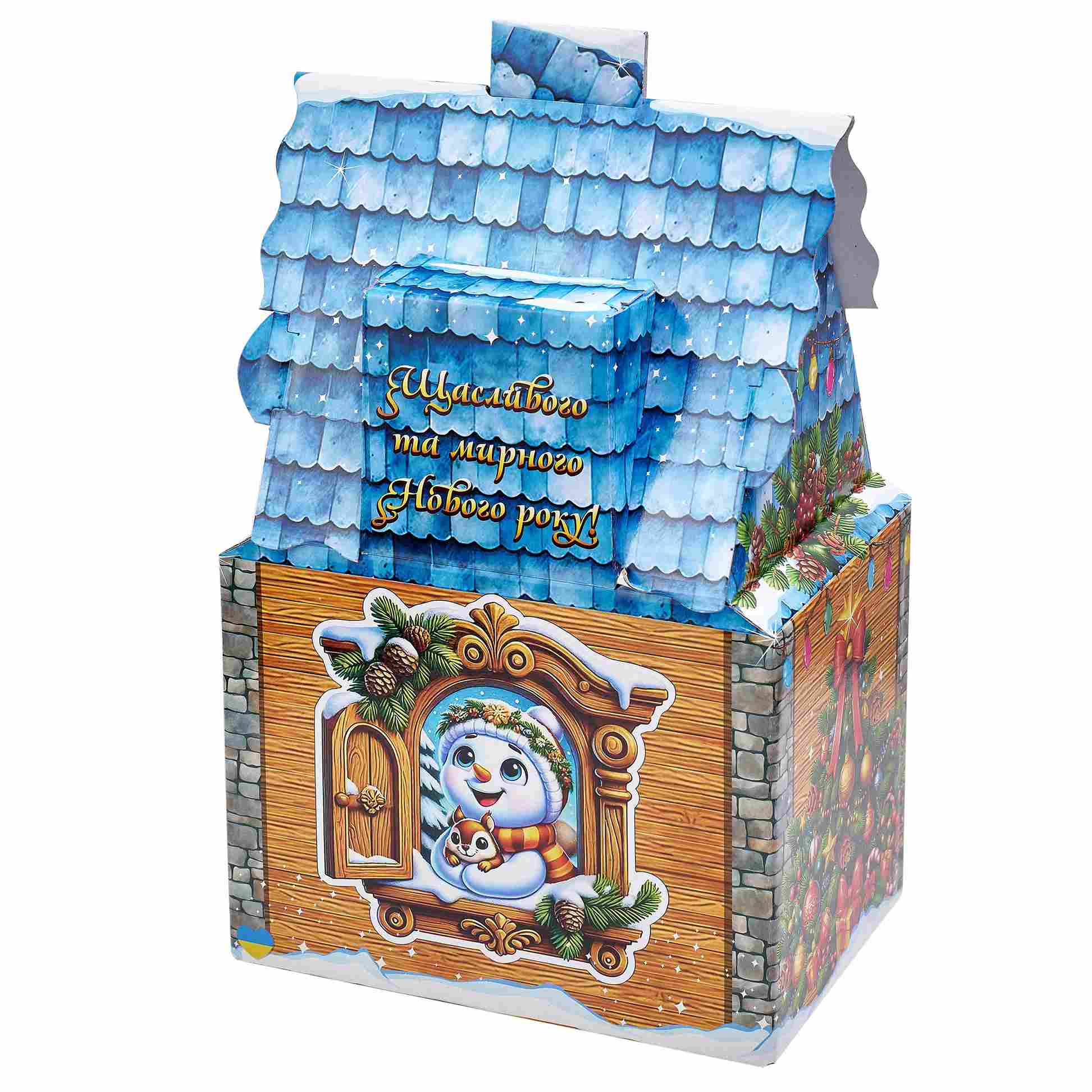 Солодкий новорічний подарунок №25, СВІТС ПЛЮС, 1250 грам.